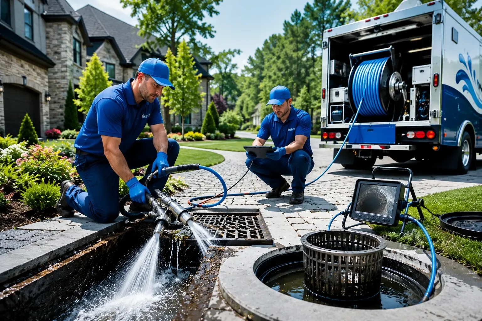 Local outdoor drain cleaning professionals in Tall Timbers, MD